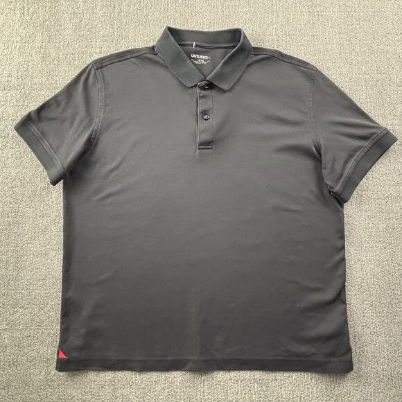 UNTUCKit Other - UNTUCKit Polo Shirt Adult Large Black Short Sleeve Casual Preppy Men's